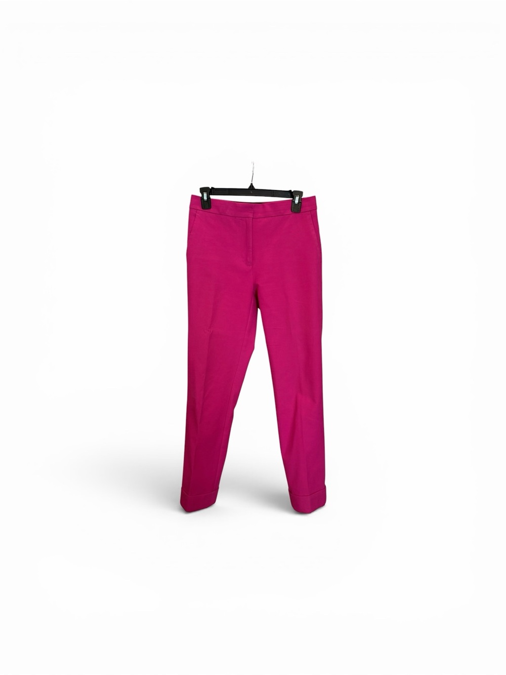 Ann Taylor Magenta Cropped Ankle Pants